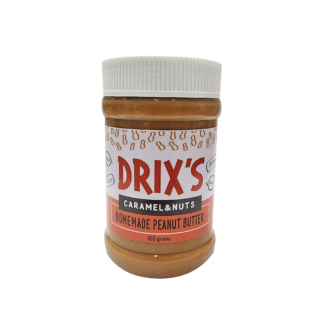 Drix's Homemade Peanut Butter (Caramel & Nuts) 250g | Iskaparate