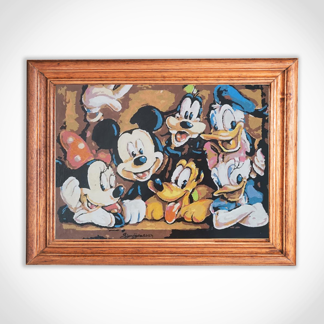 Disney Mickey Mouse and Friends Painting | Iskaparate