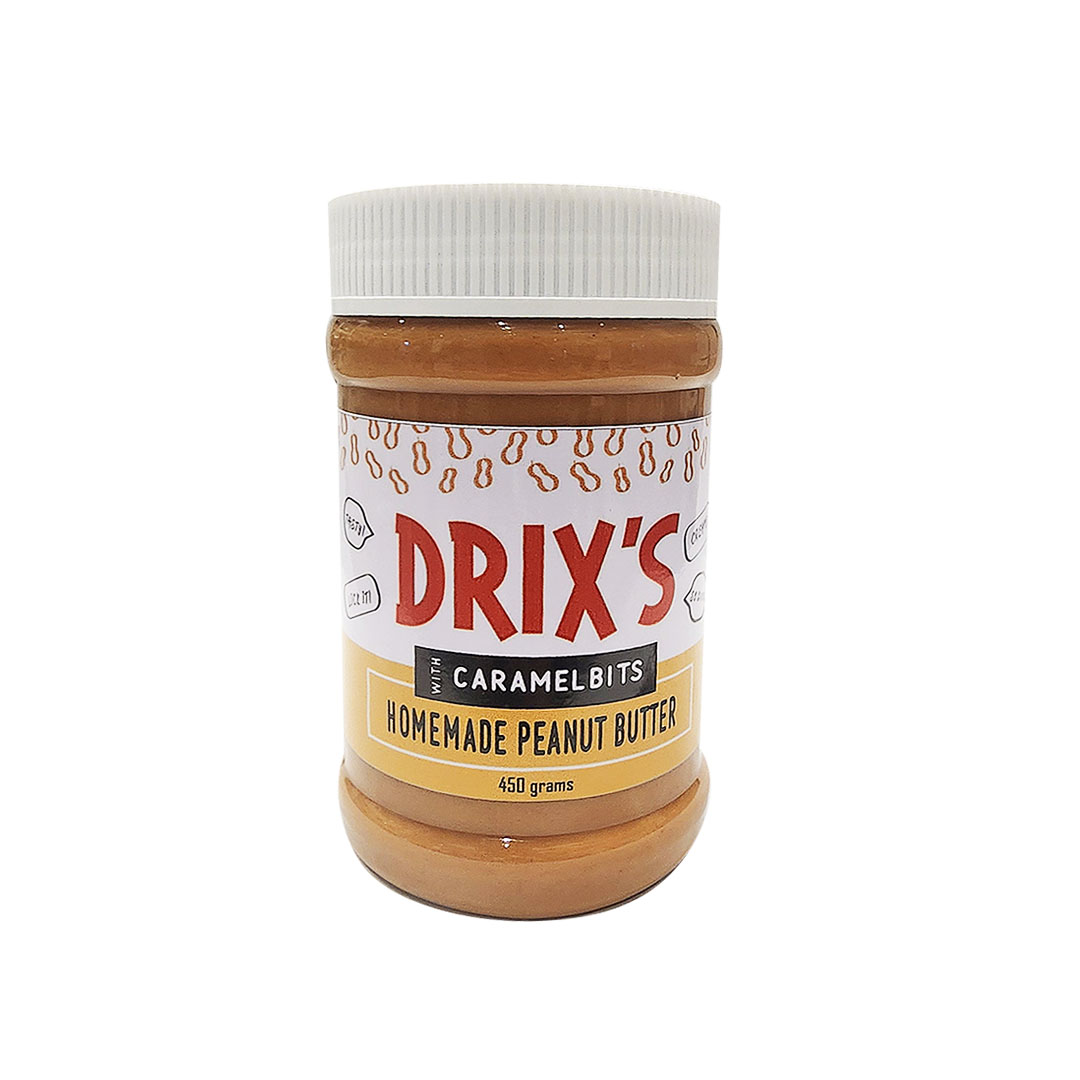 Drix's Homemade Peanut Butter (Caramel) 250gms | Iskaparate