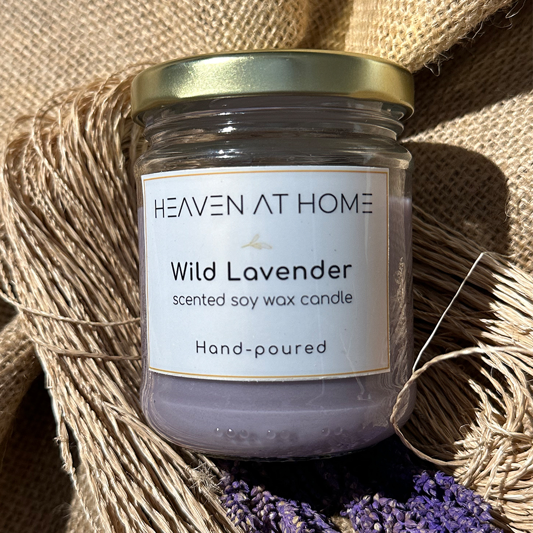 Wild Lavender - Scented Soy Wax Candle