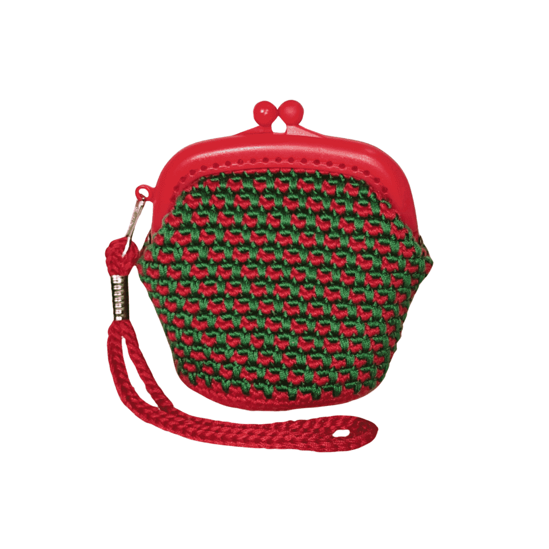 Coin Purse with Plastic Clasp (Christmas Themed)