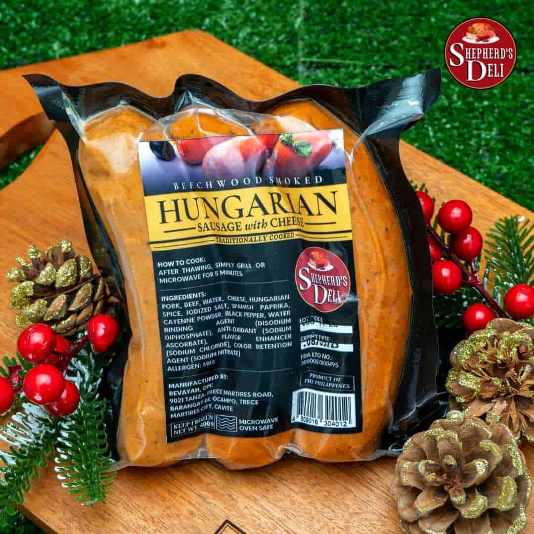 Hungarian Sausage With Cheese | HomeGrown